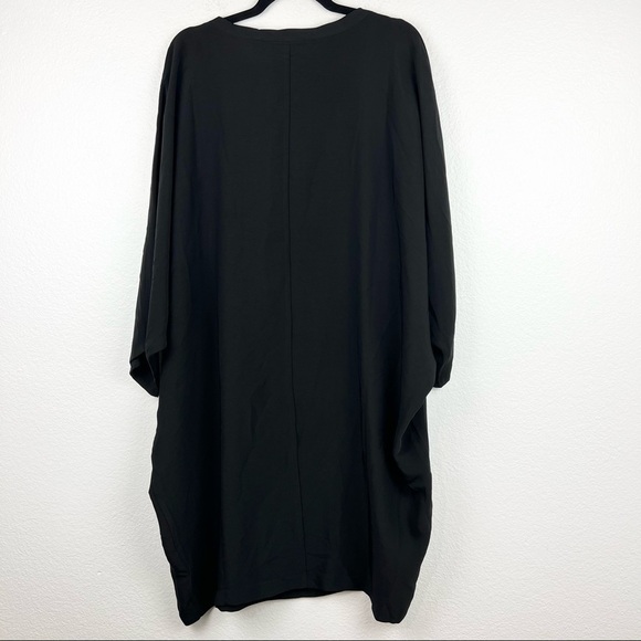 ELOQUII V Neck Dress with Dolman Sleeves, Black, Size 18/20, NWT! - Picture 8 of 10